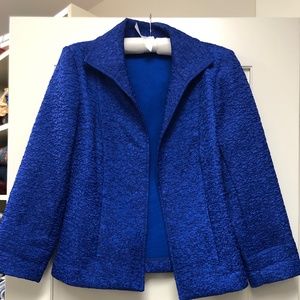 Chico's jacket in royal blue